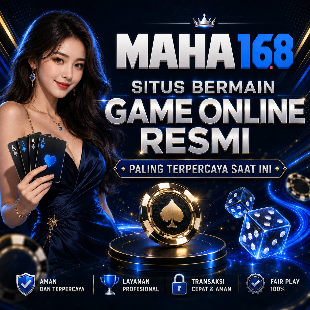 Maha168 Arena Bermain Game Online Resmi Paling Terpercaya Saat Ini